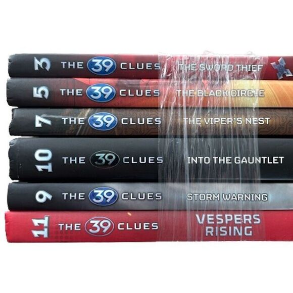 The 39 Clues Books SET 3 5 7 9 10 11 Sword Viper Gauntlet Vespers Storm - Picture 2 of 8